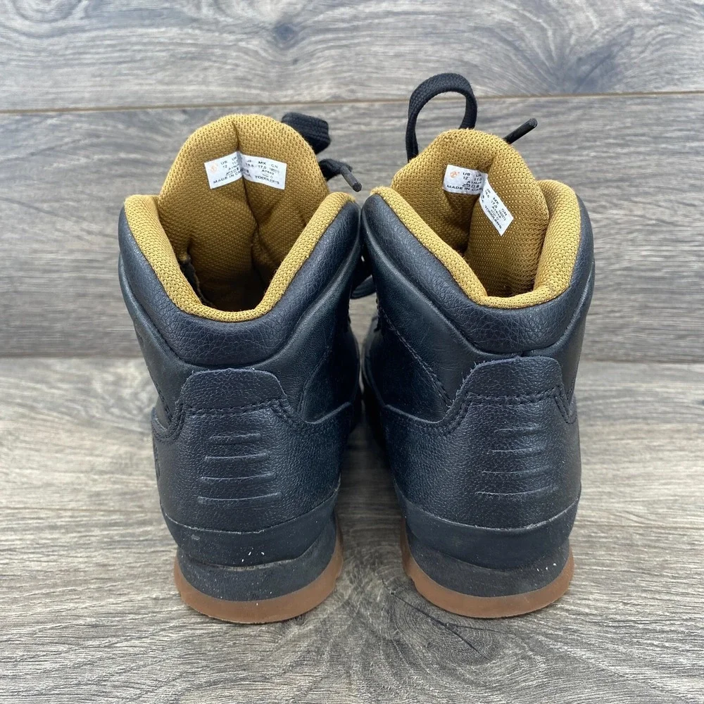 Timberland Euro Hiker Shell Junior Hiking Boots Kids Boy's‎ Size 12 Black A1NJF